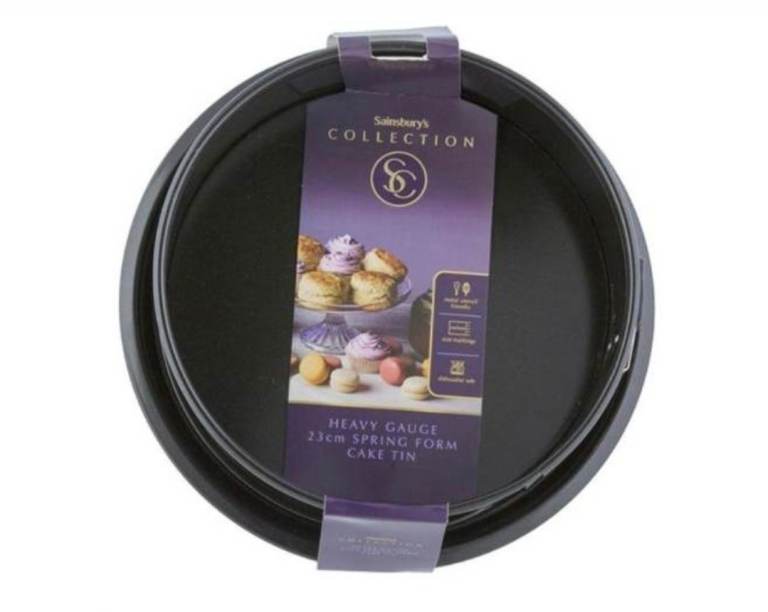 Sainsbury's Heavy Gauge 20cm Springform Cake Tin – NEW