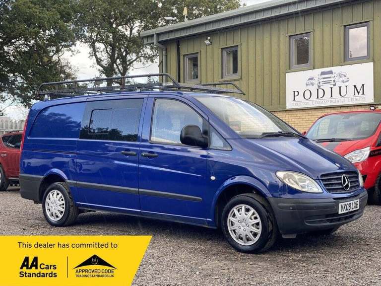 2008 Mercedes-Benz Vito 2.1 109CDI Long Panel Van LWB 5dr Panel Van Diesel Manual