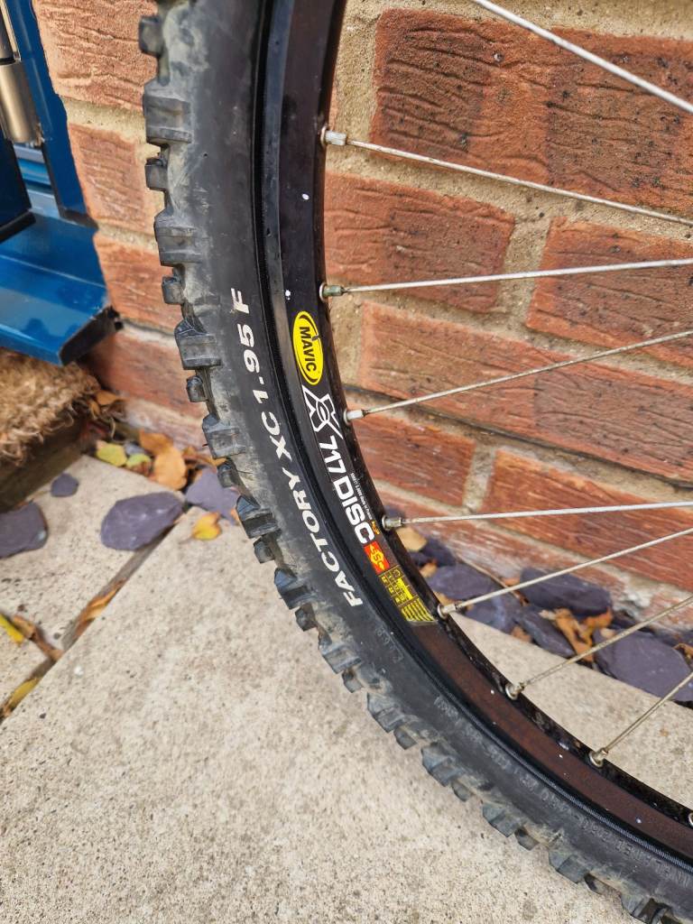 Mavic 717 rims on hope xc hubs