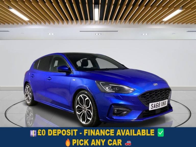 2018 Ford Focus 1.0 EcoBoost 125 ST-Line X 5dr Auto HATCHBACK PETROL Automatic