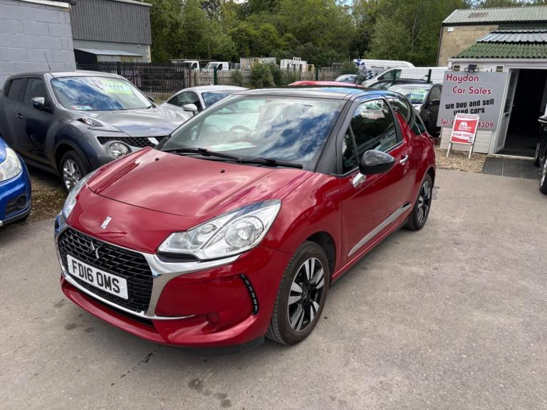 2016 DS Automobiles DS 3 1.2 PureTech Chic Euro 6 3dr HATCHBACK Petrol Manual