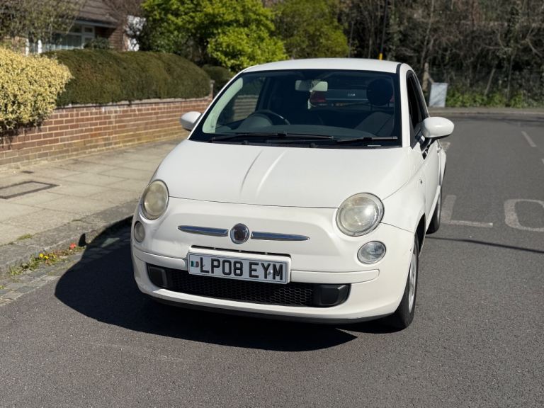 Fiat, 500, Pop, Hatchback, 2008, Manual, 1242 (cc), 3 doors, ROAD TAX £35