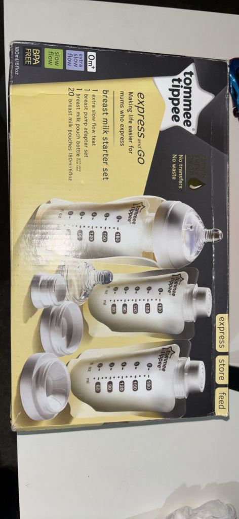 Tommee tippee breast milk starter set