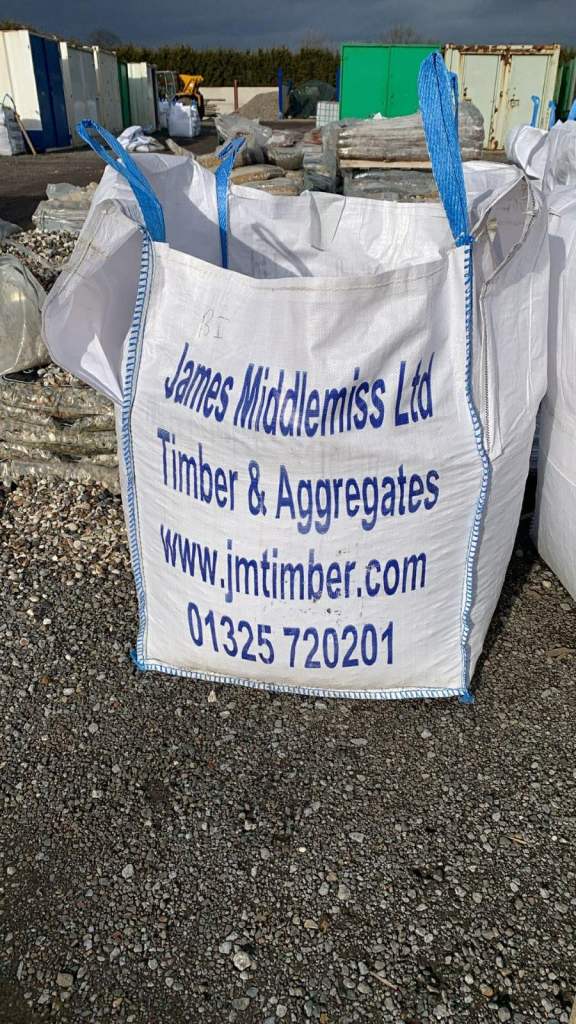 20mm Black Ice Decorative Chippings - Gravel - Bulk bag £174 each