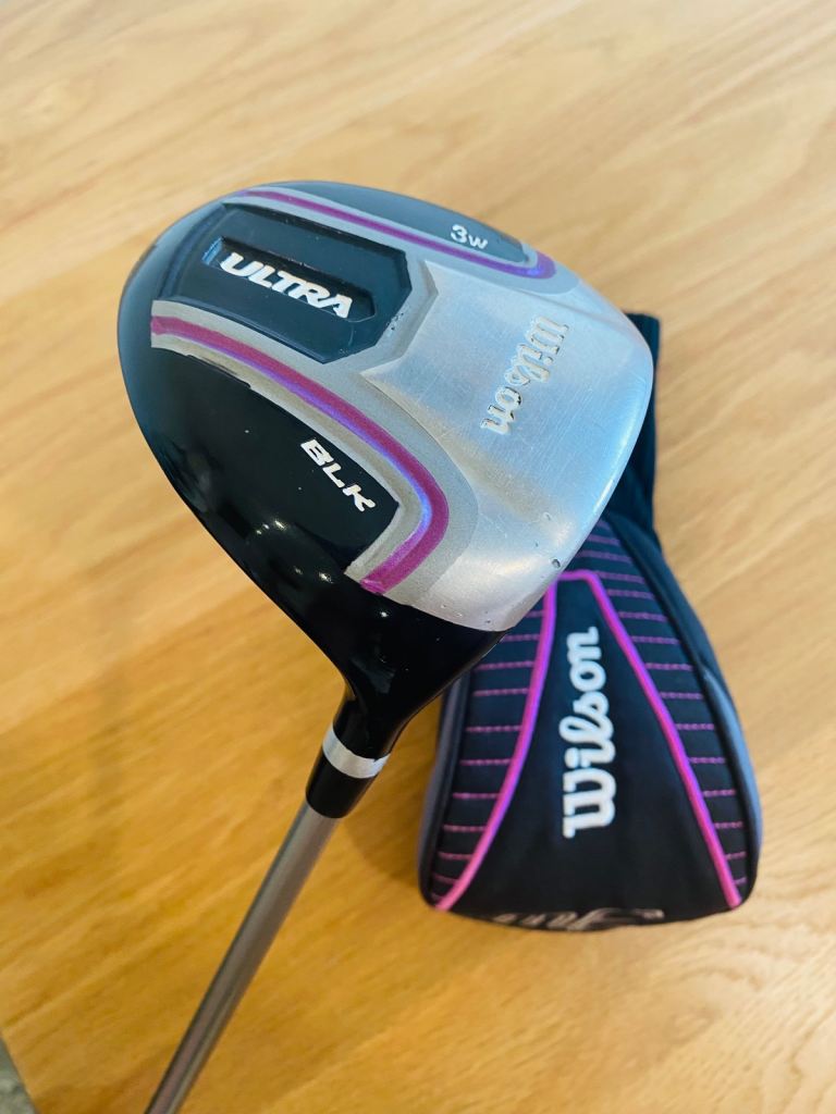 LADIES WILSON ULTRA BLK FAIRWAY 3 WOOD.   R/H.
