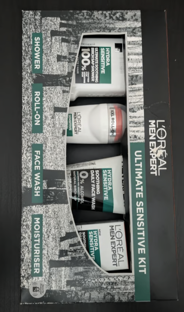 L'Oréal men expert ultimate sensitive kit