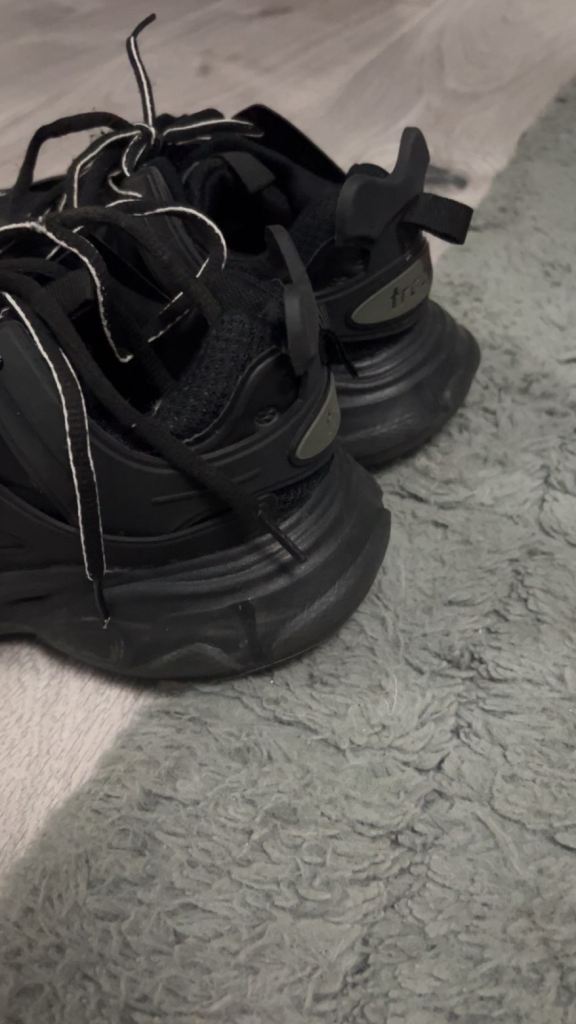 Balenciaga Track Trainers Size 38 – Black, Good Condition