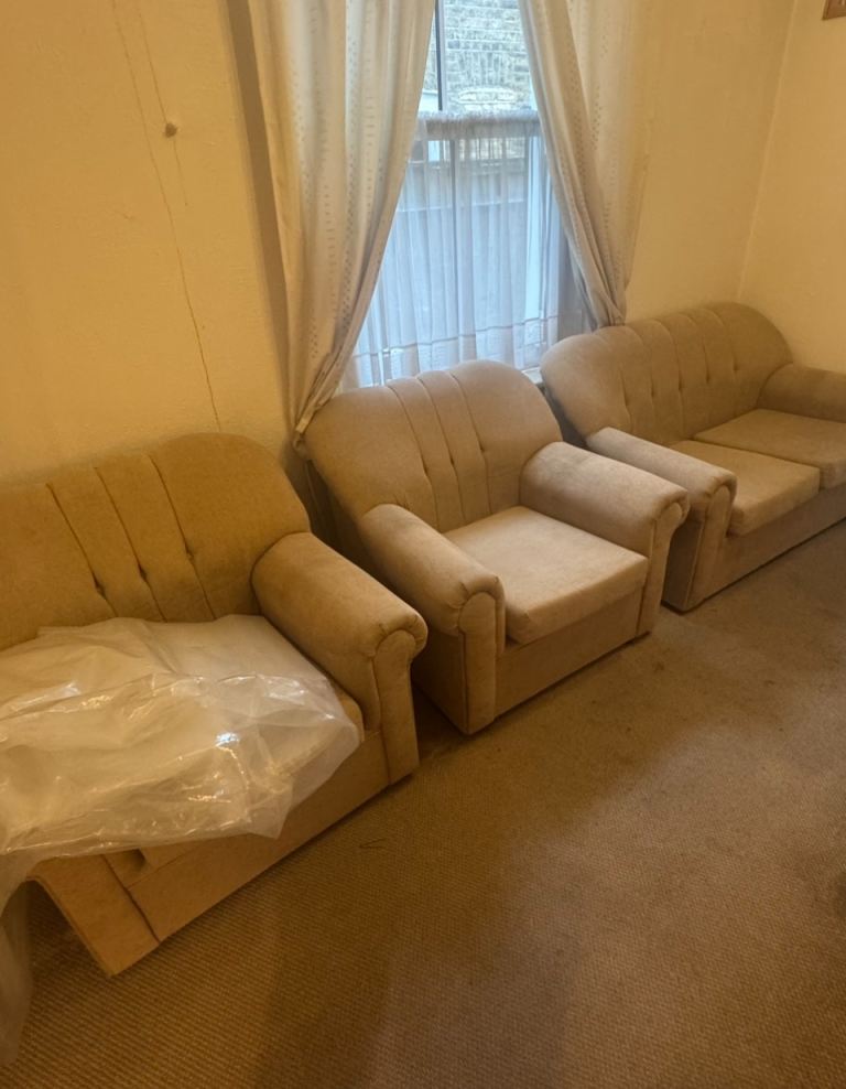 image for Double sofa and two armchairs 