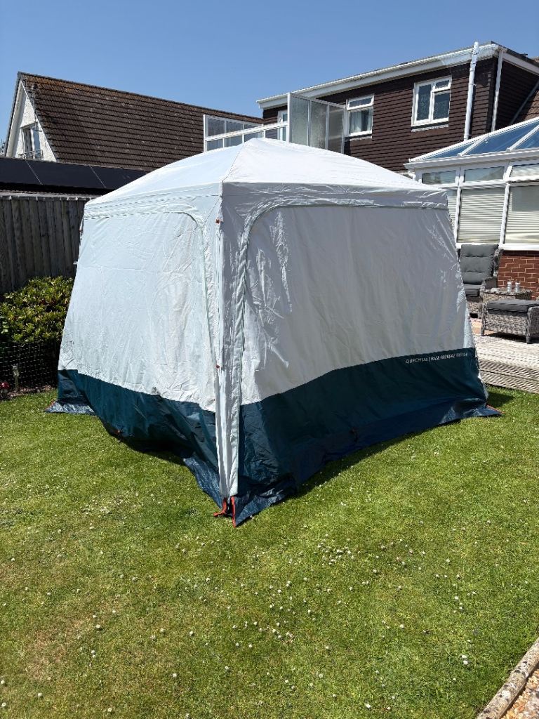 Quechua Grey Camping/Event Shelter - As Good As New Condition