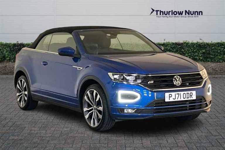 2022 Volkswagen T-Roc 1.5 TSI EVO R-Line Cabriolet 2dr Petrol Manual Euro 6 (s/s) (150 ps) Soft T...