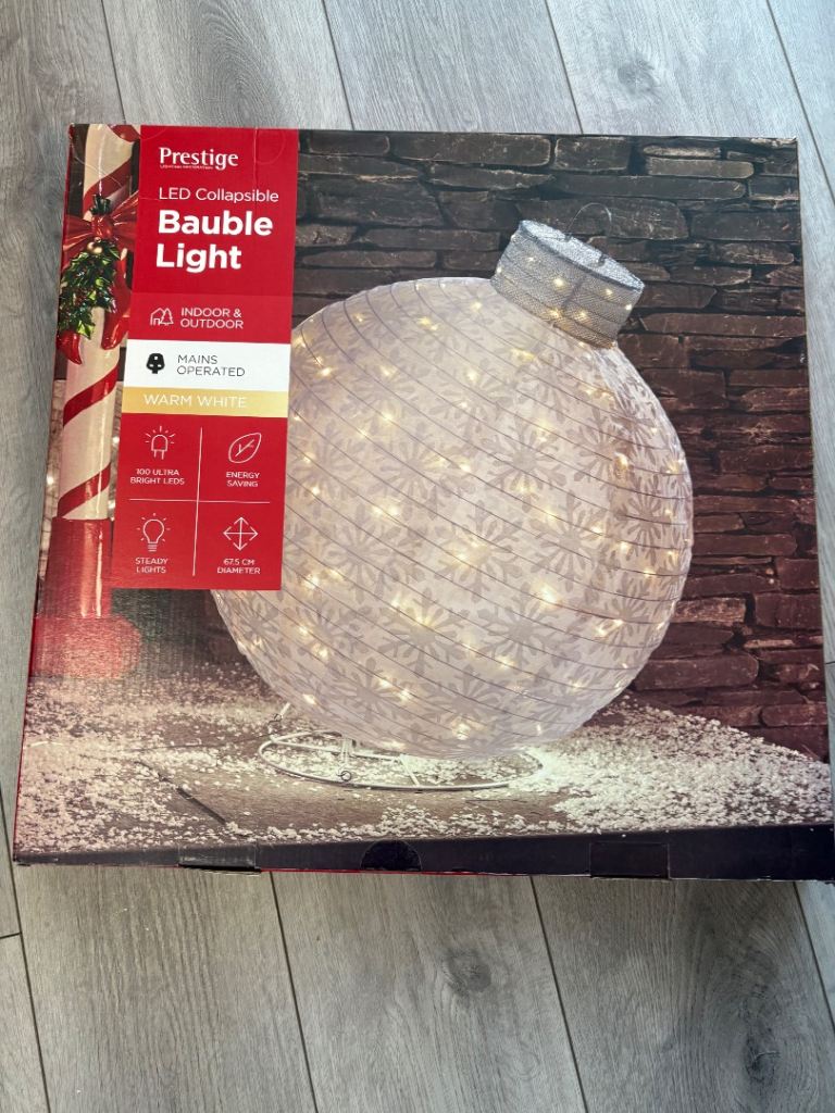 Prestige LED Collapsible Bauble Light 