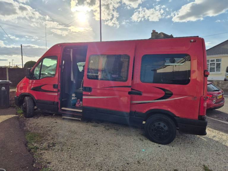 4 berth camper van, renault master 2001