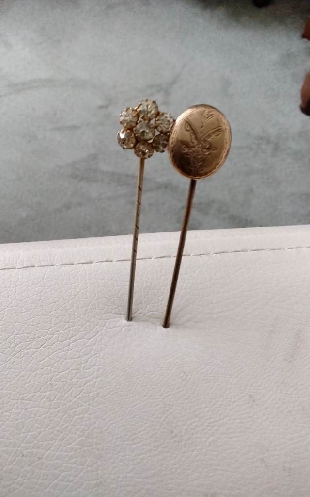 Vintage tie pins