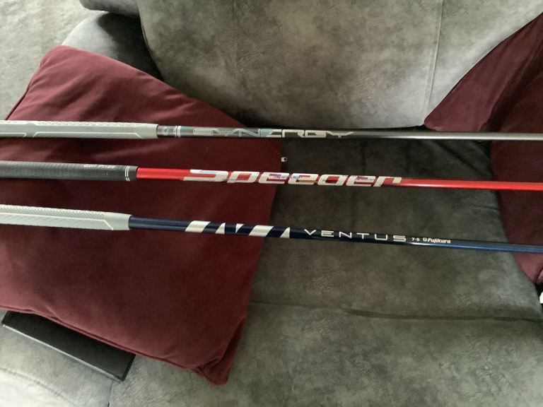  3 Hybrid Golf Shafts to suit 19 and 21 Degree (Reduced Price )