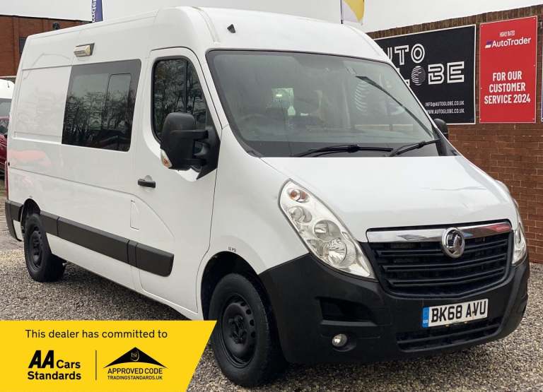 2018 Vauxhall Movano 2.3 CDTI H2 Van 130ps PANEL VAN DIESEL Manual