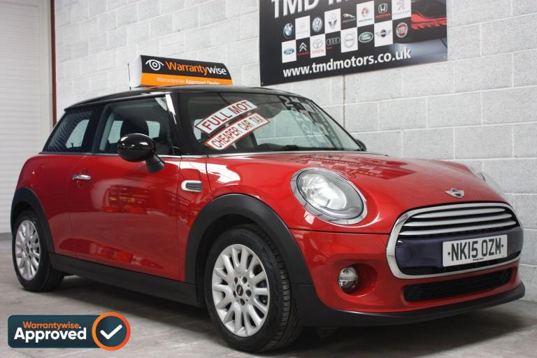 2015 MINI Hatch 1.5 Cooper D 3dr HATCHBACK DIESEL Manual