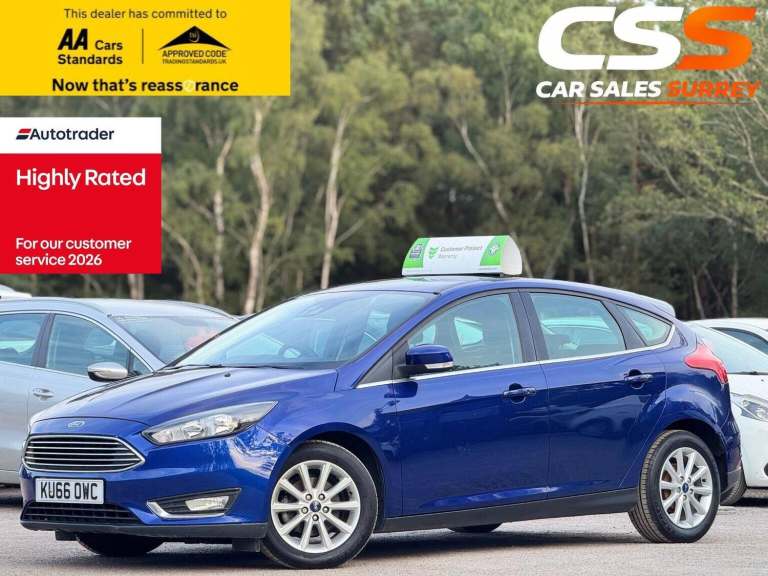 FORD FOCUS 1.0T EcoBoost Titanium Euro 6 (s/s) 5dr 2016