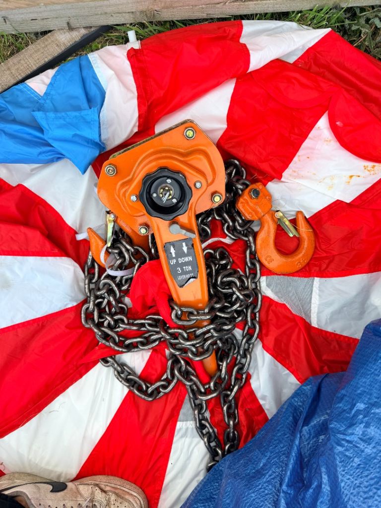 Chain Hoist Lever Block 3 Ton – Good Condition