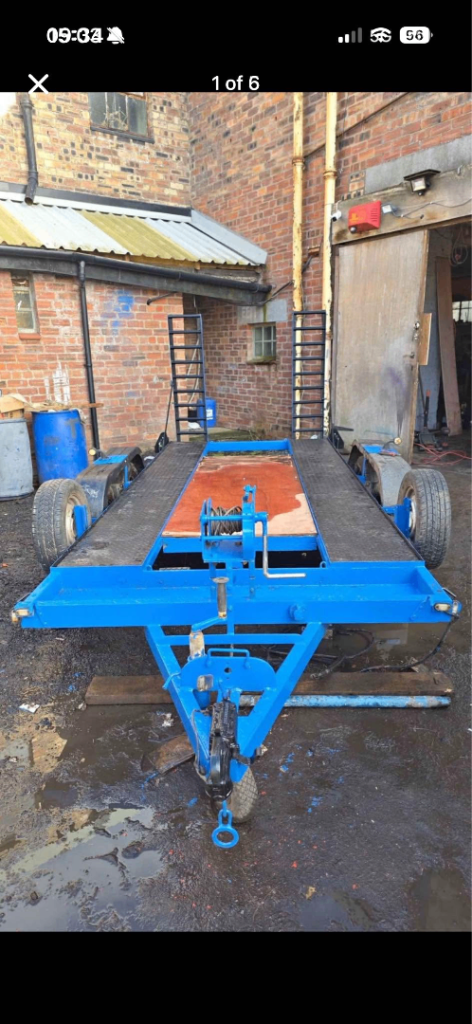 Car transport trailer 