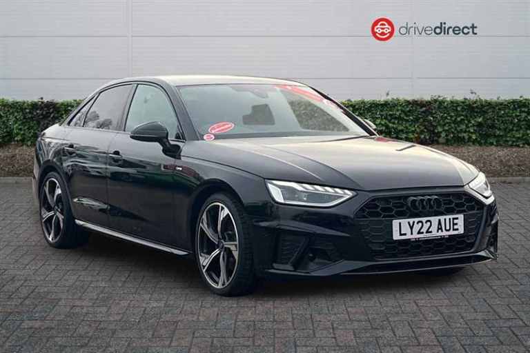 2022 Audi A4 2.0 TFSI 35 Black Edition Saloon 4dr Petrol S Tronic Euro 6 (s/s) (150 ps) Saloon Pe...