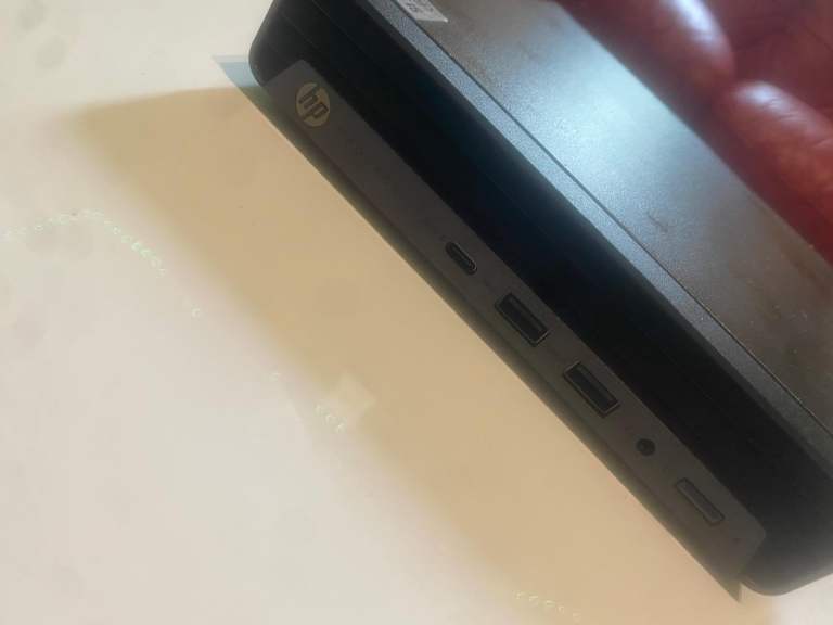 HP G6 Mini PC i5 8GB RAM 256GB SSD — Small Office Computer