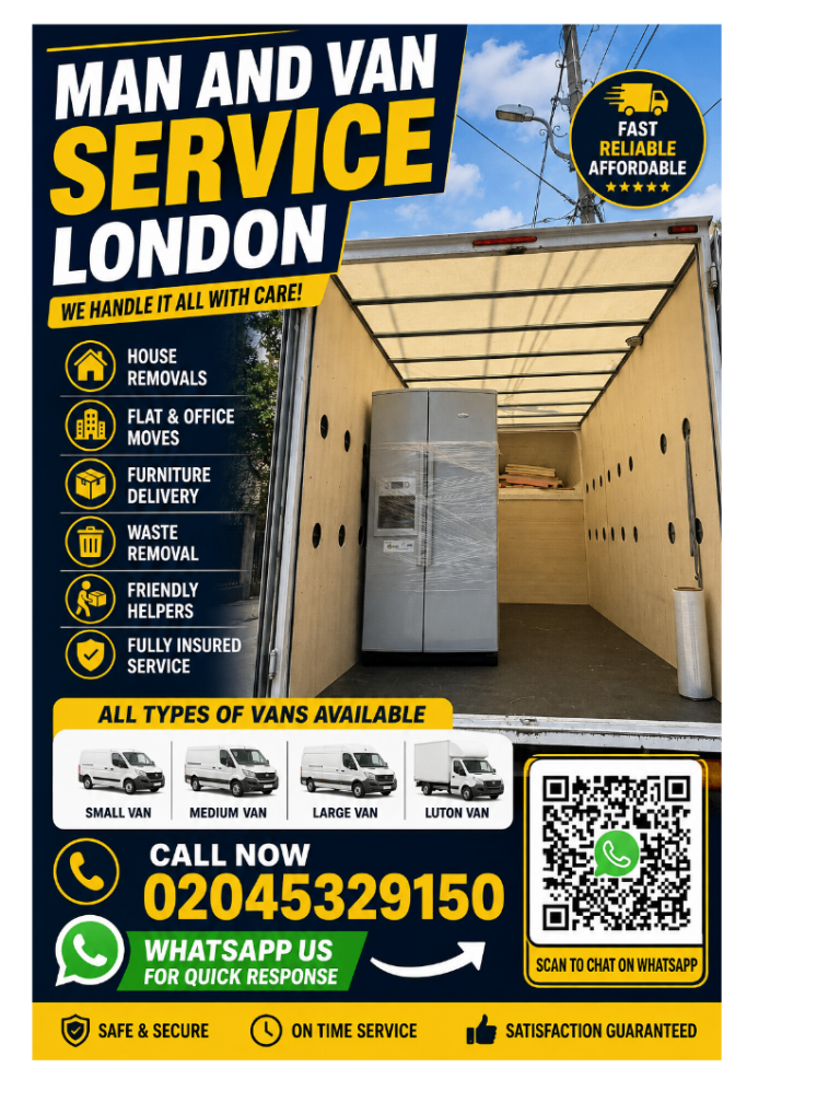 HOUSE REMOVALS, MAN & VAN HIRE,FURNITURE&SOFA,PIANO,BIKE,FRIDGE MOVE VAN HIRE, STORAGE,FLAT BED ROOM