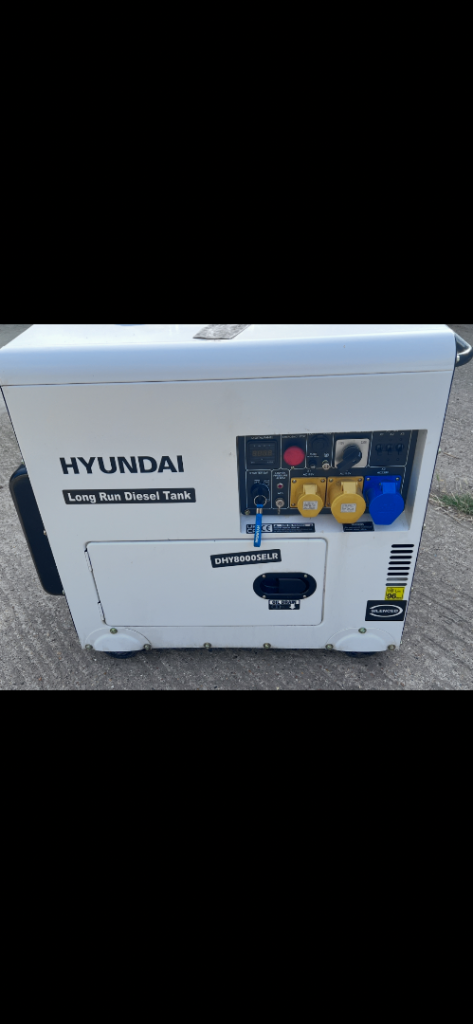 Hyundai diesel generator