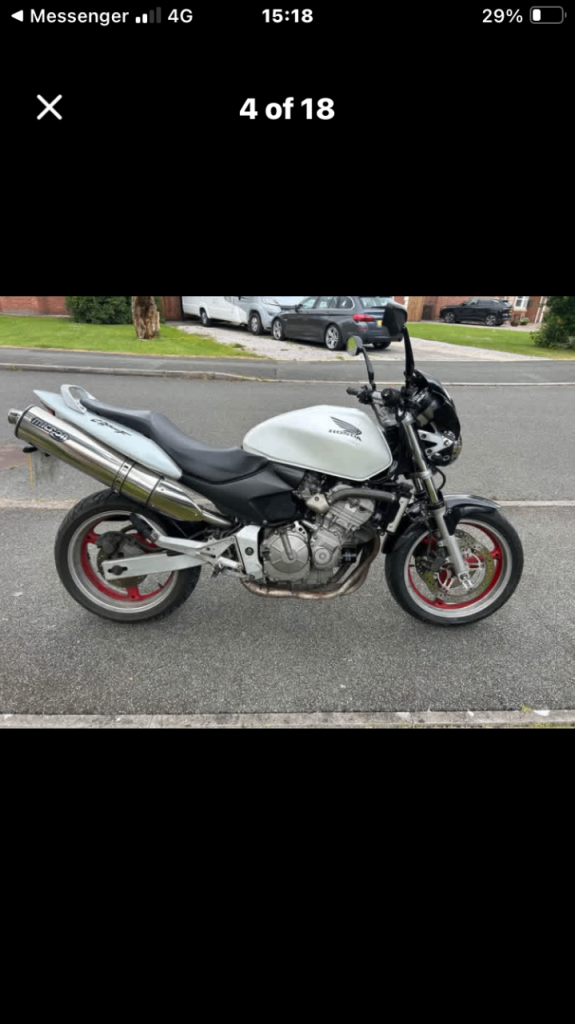 Honda, CB, 2004, 599 (cc)