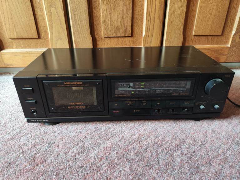 Vintage/Retro, Memorex SCT-88 Stereo Cassette Tape Deck - Spares or Repairs