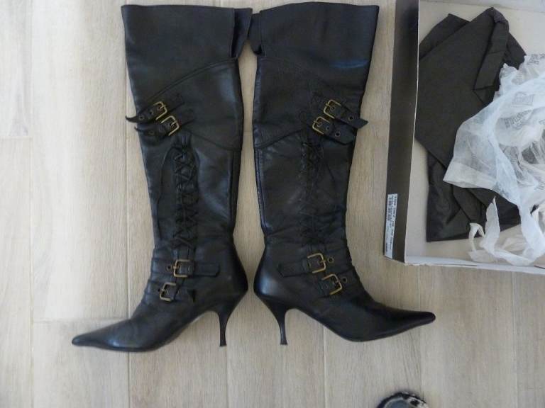 Soft leather boots Schuh, size 5 to 5.5
