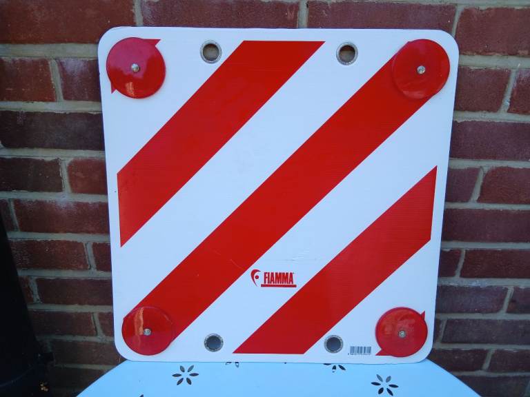 Fiamma rear bike warning safety reflector