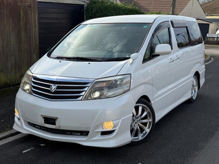 FRESH IMPORT 2007 Toyota Alphard G Selection 2.4 8 Seater Half Leathers Ulez 56k