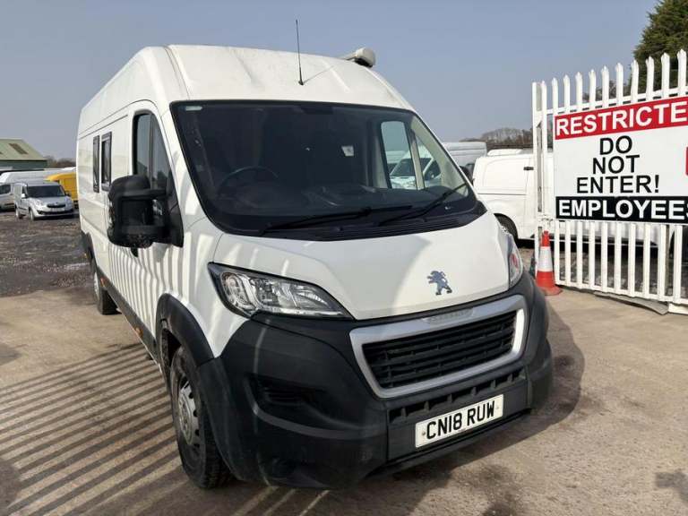2018 Peugeot Boxer 2.0 BlueHDi H2 Professional Van 130ps PANEL VAN DIESEL Manual