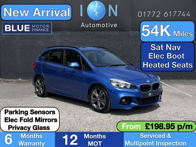2016 BMW 2 Series Active Tourer 1.5 218i M-Sport Petrol Auto *Pro Nav, Bluetooth, Elec Tailgate* ...