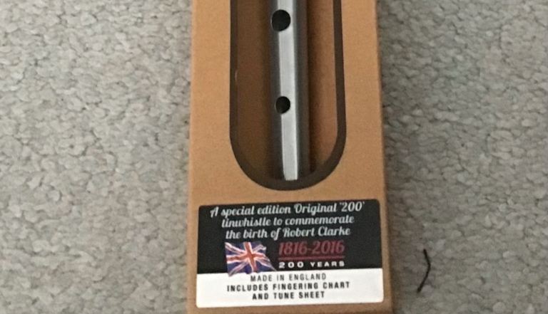 Robert Clarke Tin whistle 