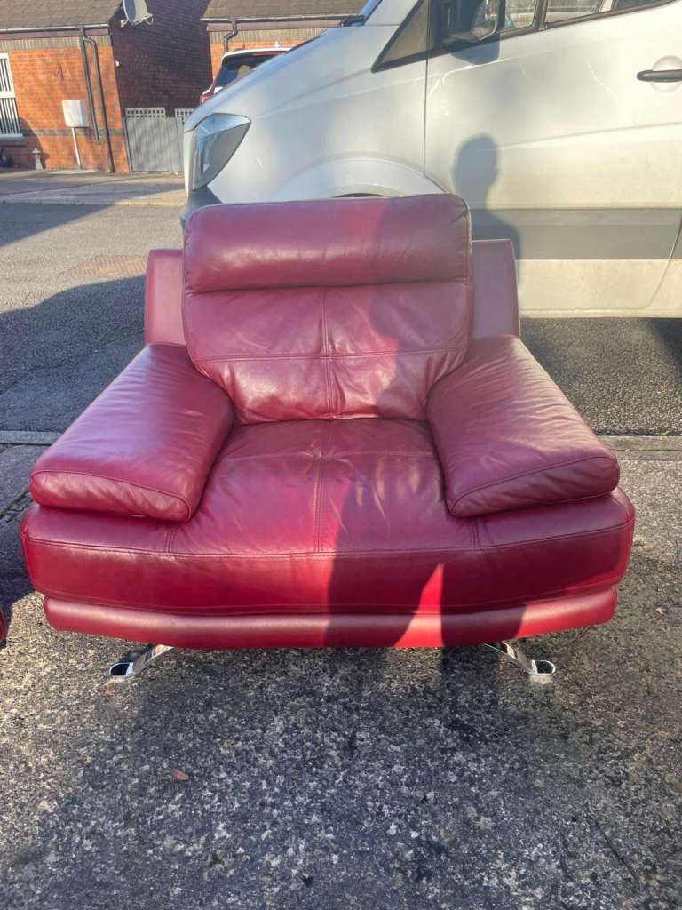 2 1 sofa and footstool from dfs   Only £289