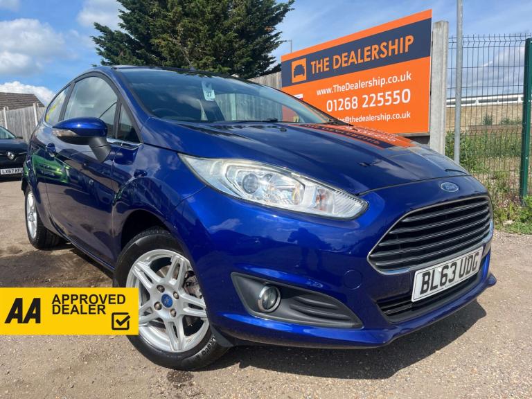 2014 Ford Fiesta 1.2 Fiesta Zetec 3dr Hatchback Petrol Manual