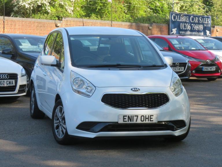 2017 Kia Venga 1.4 ISG 2 5dr Manual White HATCHBACK Petrol Manual