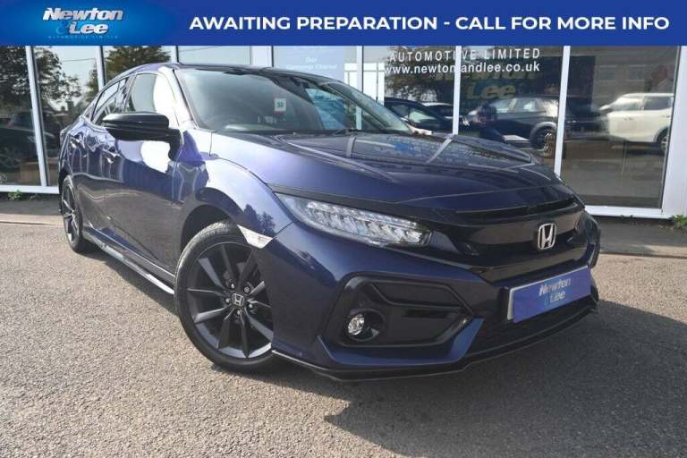 2021 Honda Civic 1.0 VTEC Turbo SR Hatchback 5dr Petrol Manual Euro 6 (s/s) (126 ps) Hatchback Pe...