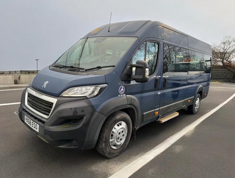 2018 (68) PEUGEOT BOXER 2.0 HDI LWB 16 SEAT MINIBUS BUS WAV 