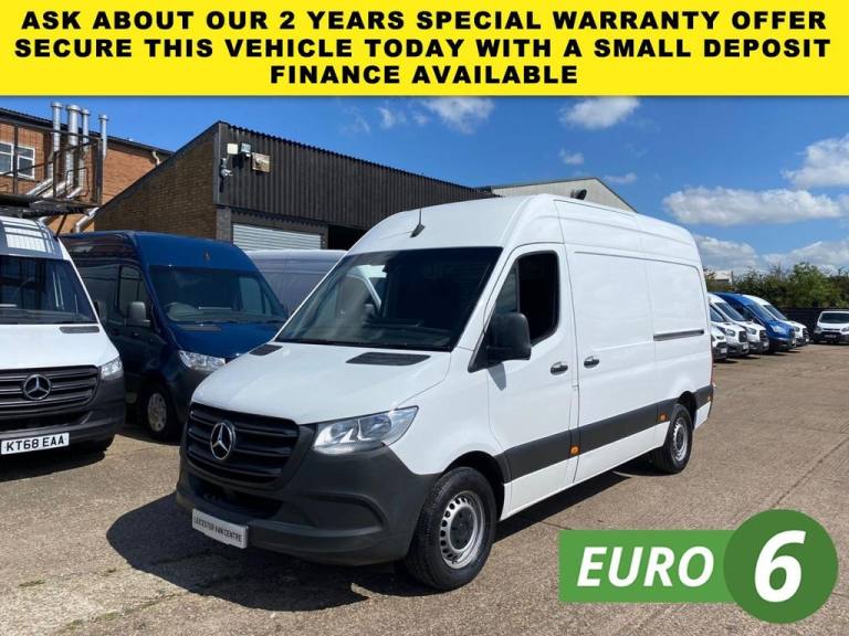 2019 19 MERCEDES-BENZ SPRINTER 2.1 314 CDI L2 H2 MWB H/ROOF 140BHP FACELIFT. FWD