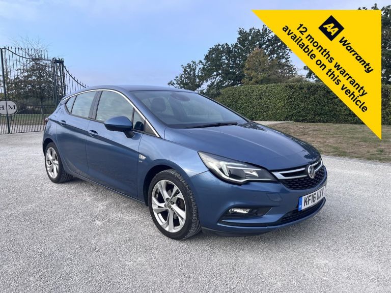 2016 Vauxhall Astra 1.4i Turbo SRi Nav Hatchback 5dr Petrol Manual Euro 6 (150 ps) Hatchback Petr...