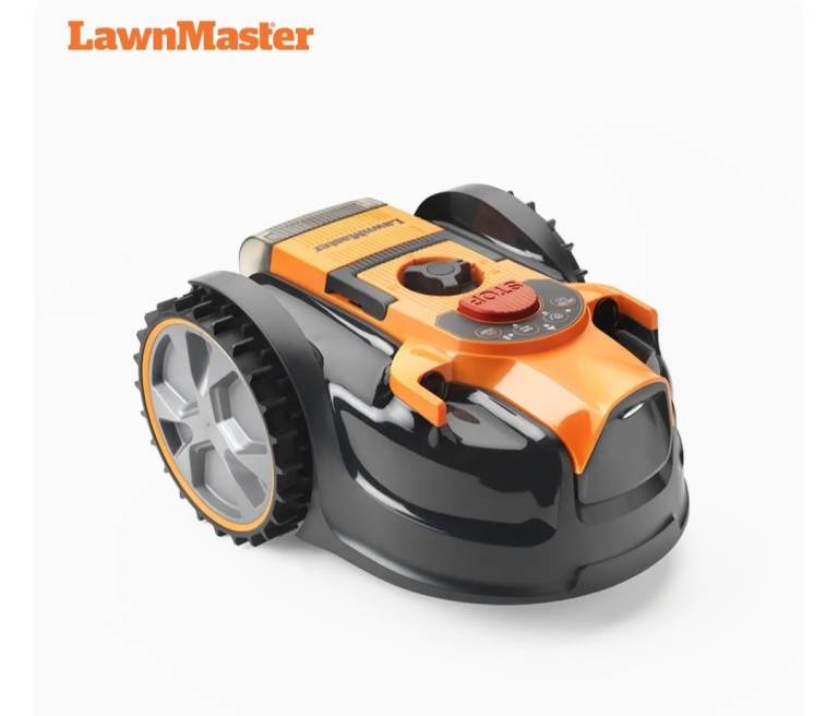 LawnMaster Cordless Robotic Lawnmower with MX 24V Battery & Charger
