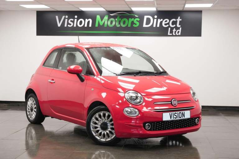 2020 Fiat 500 1.2 Lounge Euro 6 (s/s) 3dr HATCHBACK Petrol Manual
