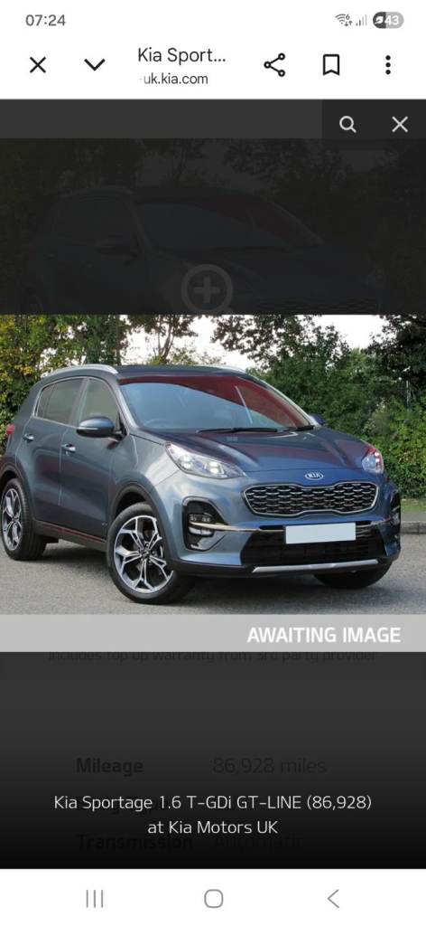 2017 - Kia Sportage - Automatic