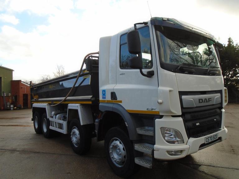 2020 (70) DAF CF 450 FAD EURO 6 8X4 STEEL BODY TIPPER 