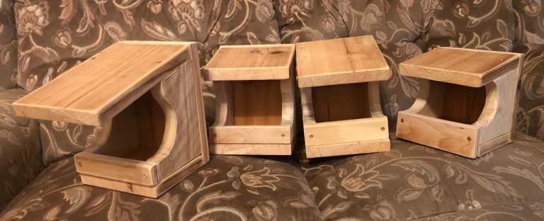 Garden Bird Nest Boxes
