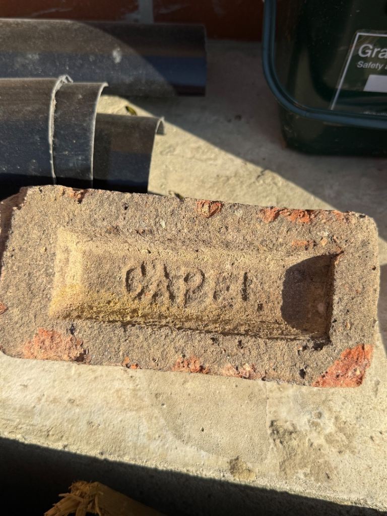 Reclaimed Bricks - CHAPEL Stamped x 1000