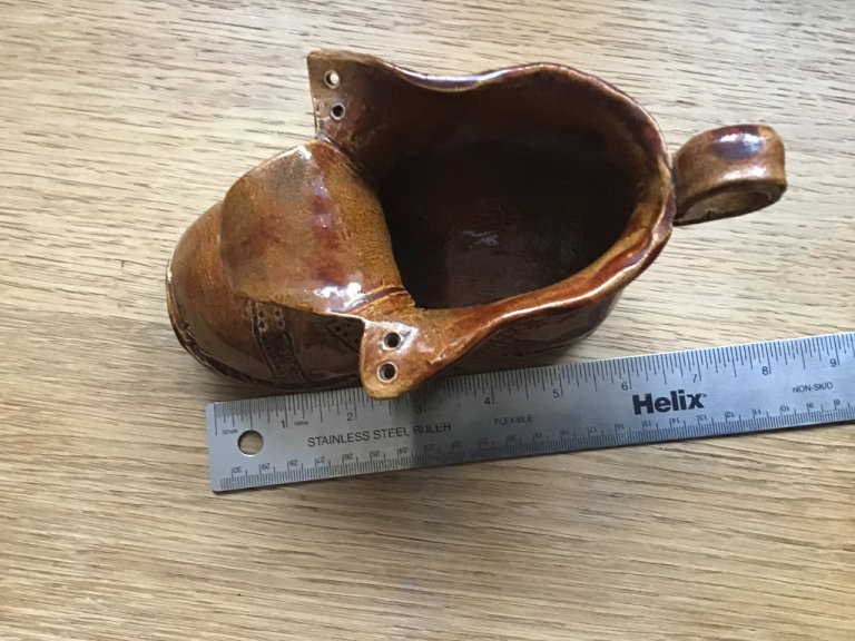 Pottery boot
