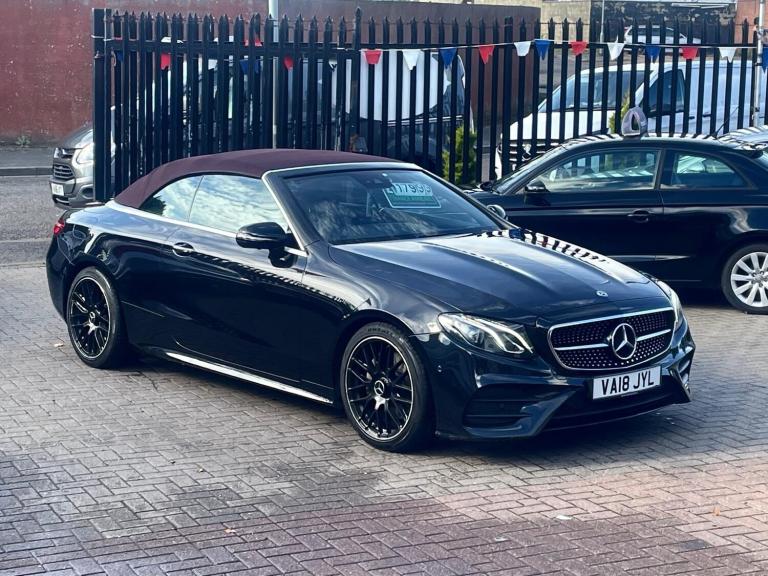2018 Mercedes-Benz E Class E220d AMG Line Premium 2dr 9G-Tronic CONVERTIBLE Diesel Automatic